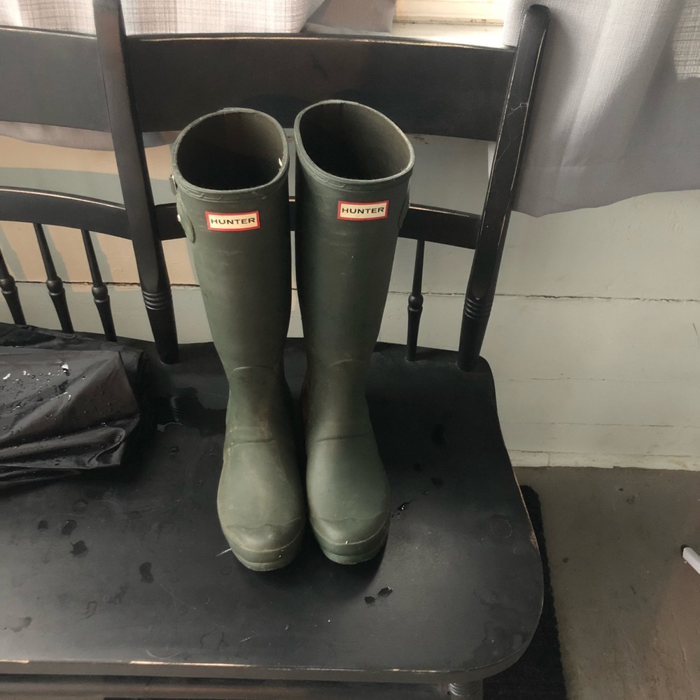 Hunter rain boots